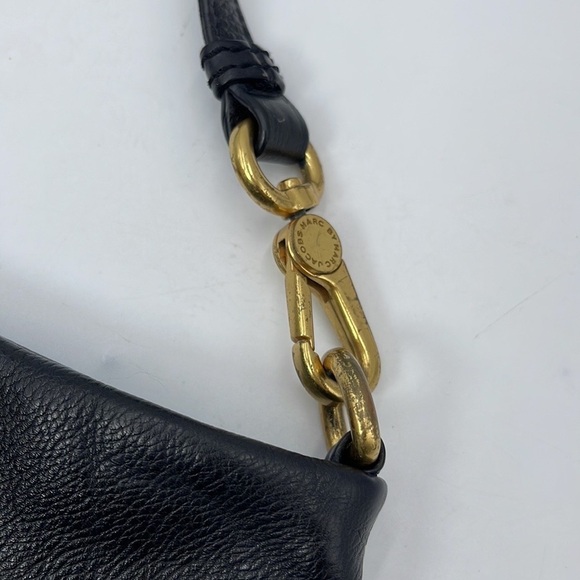 Marc by Marc Jacobs Ckassic Q Percy Black Leather Crossbody Bag - Picture 3 of 7